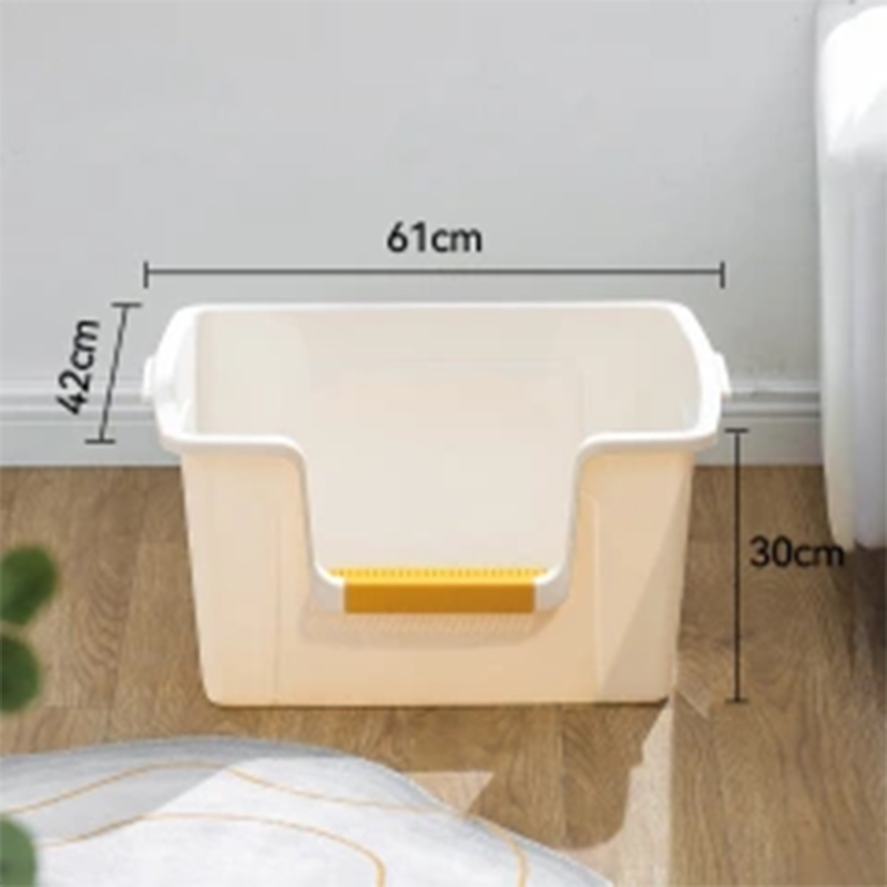 User-Friendly Extra-Large Cat Waste Container - Easy Maintenance Pet Care