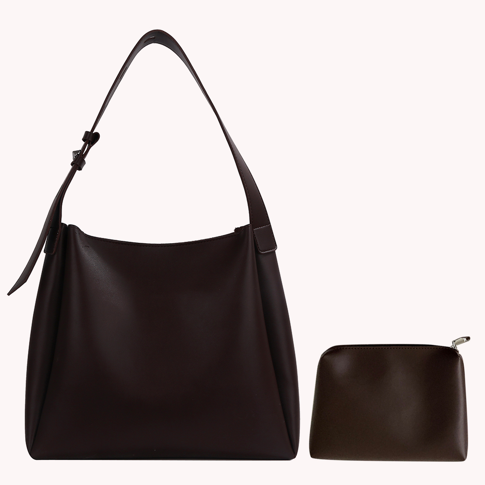 Women Retro Shoulder Bag Fashion Shoulder Bag and Purse Set Versatile Tote Bag and Clutch Set Vintage Tote Handbag Commuting Bag