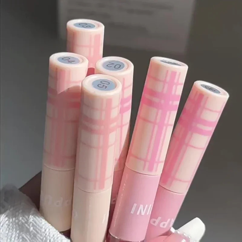 Double sided lipstick sexy and lasting red lipstick full gloss mirror and matte velvet liquid lipstick Korean cosmetics 241107