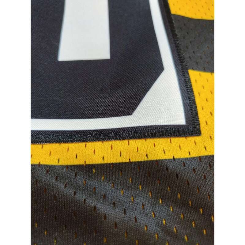 2025 Customized Name&Number Men's Embroidered American Football Jersey Pittsburgh Yellow And Black Personalized Short Sleeved Shirt