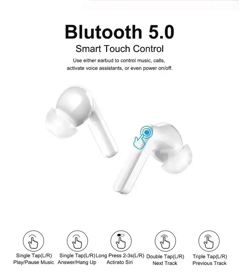 Pro3 Noise Cancelling Earphone ANC Headset Wireless Earbuds Mini Headphones Waterproof Ear buds
