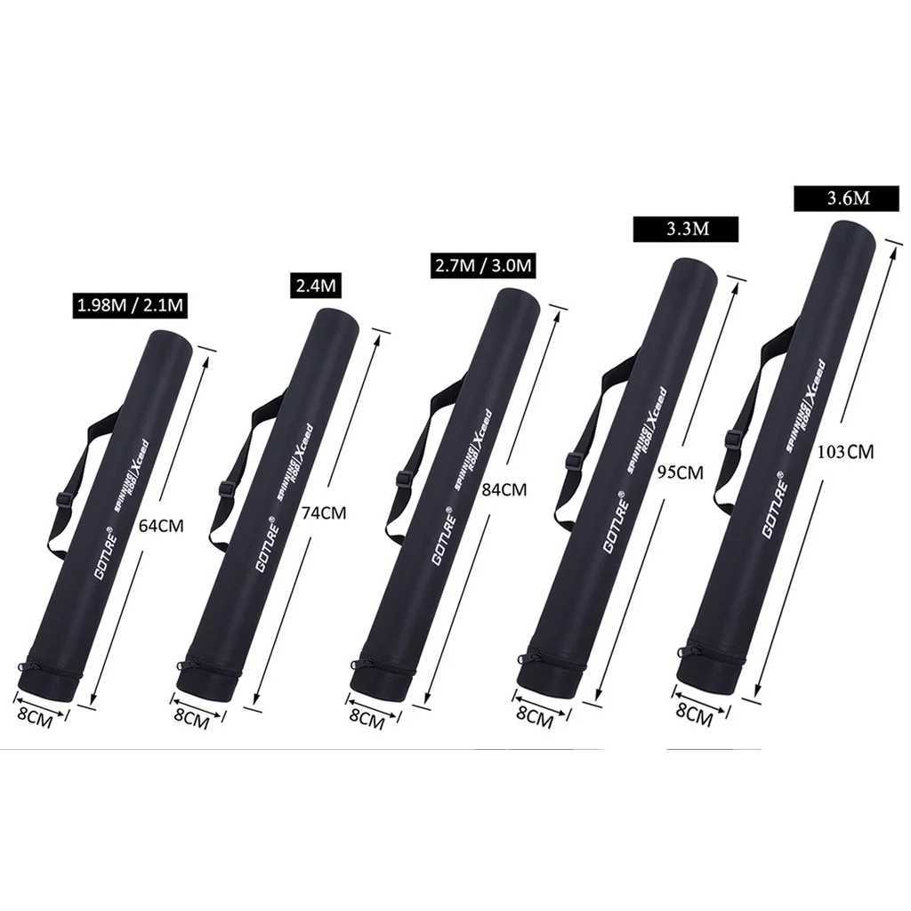 Got Xceed 1.98-3.6m Fuji guide ring Caen rotary casting fishing rod M/MH power bait rod 4-piece travel rod with tube bag W241108