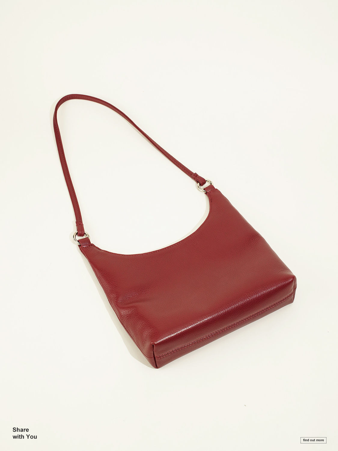 New Lychee Patterned Single Shoulder Crossbody Bag Women's Underarm Bag Luxury Designer Red Small Handbags Simple Daily Pouch