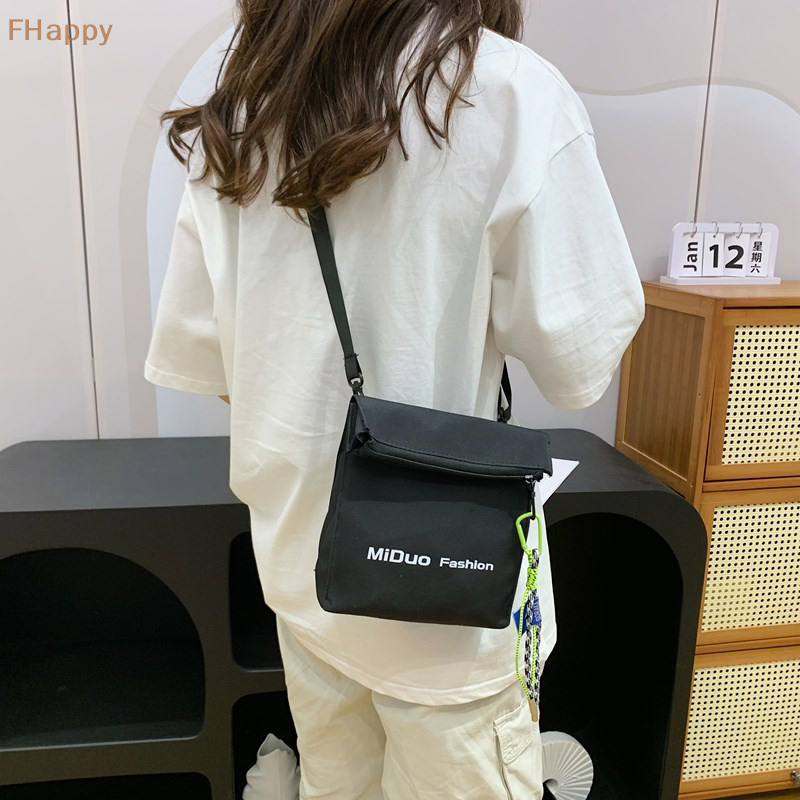 Fashion Messenger Bag For Men Casual Waterproof Large Capacity Multi Storage Shoulder Bag