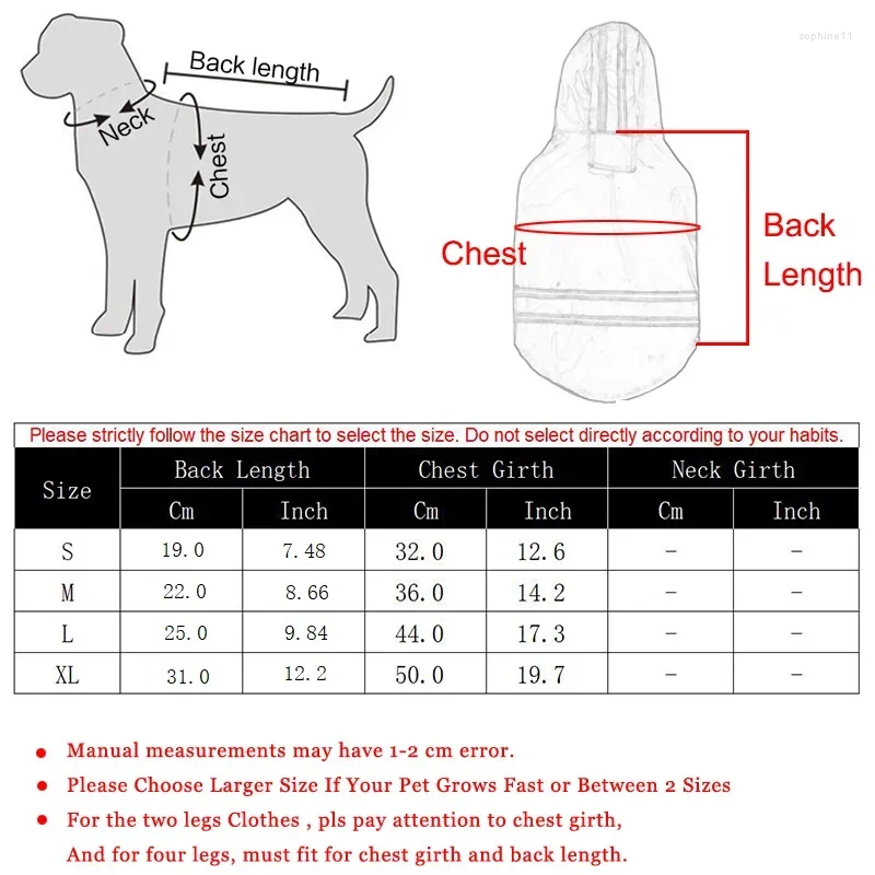 Update Dog Apparel Summer Outdoor Puppy Pet Rain Coat S-Xl Hoody Waterproof Jackets PU Raincoat For Dogs Cats Clothes Wholesale