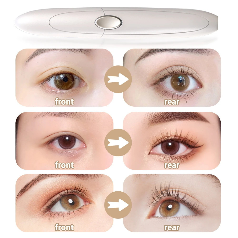 Electric eyelash curler is a portable natural eyelash curler device that heats up quickly within 10 seconds. Rechargeable eyelash curler 241107