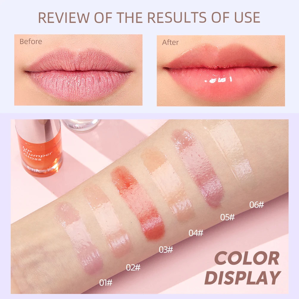 QI transparent fashionable crystal jelly lipstick lustrous sexy lipstick lustrous lipstick coloring lipstick 241107