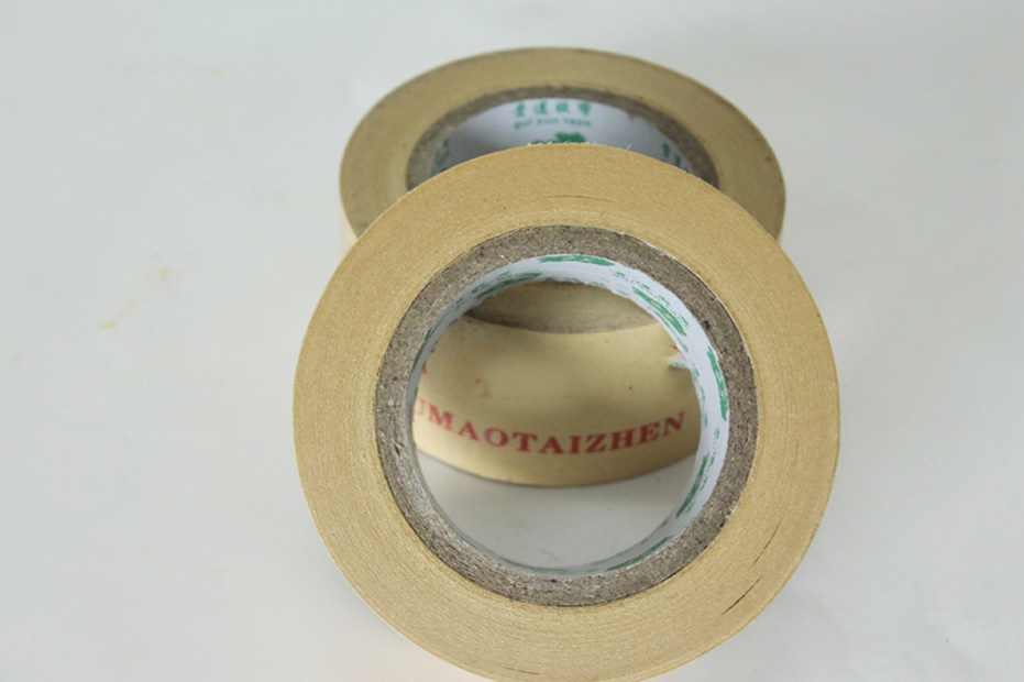 High-temperature resistance kraft tape high adhesion can write degradation kraft tape clamping band self-adhesive kraft sealing tape