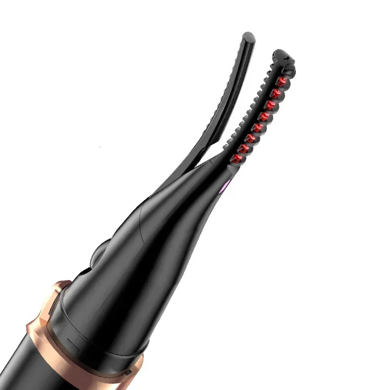 Electric heated eyelash curler USB charging eyelash curler for fast heating and natural eyelash curler for long-lasting makeup 241107 ww