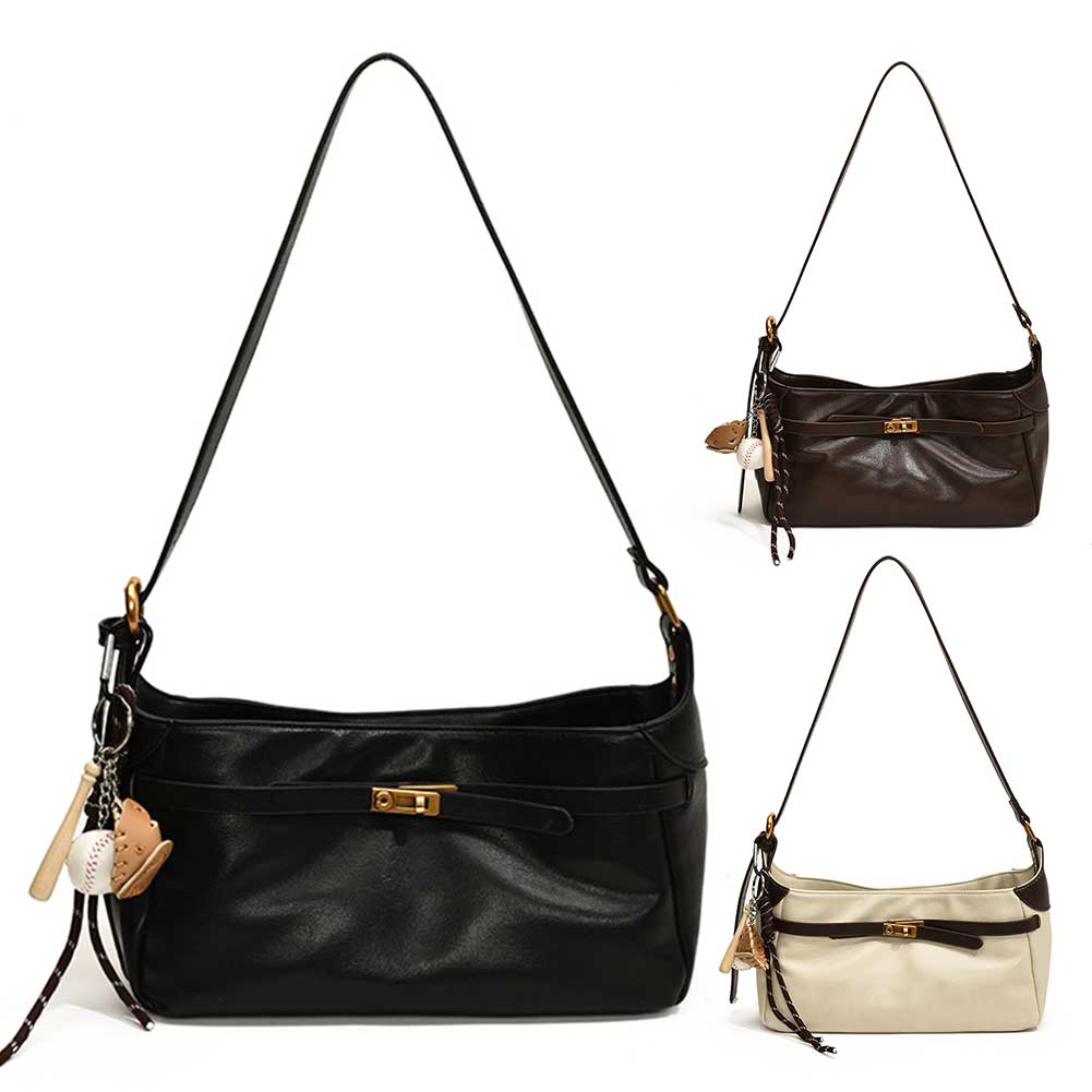 Women PU Travel Tote Bag Large Capacity Stylish Crossbody Bag Adjustable Strap Trendy Messenger Bag Simple Satchel Bag