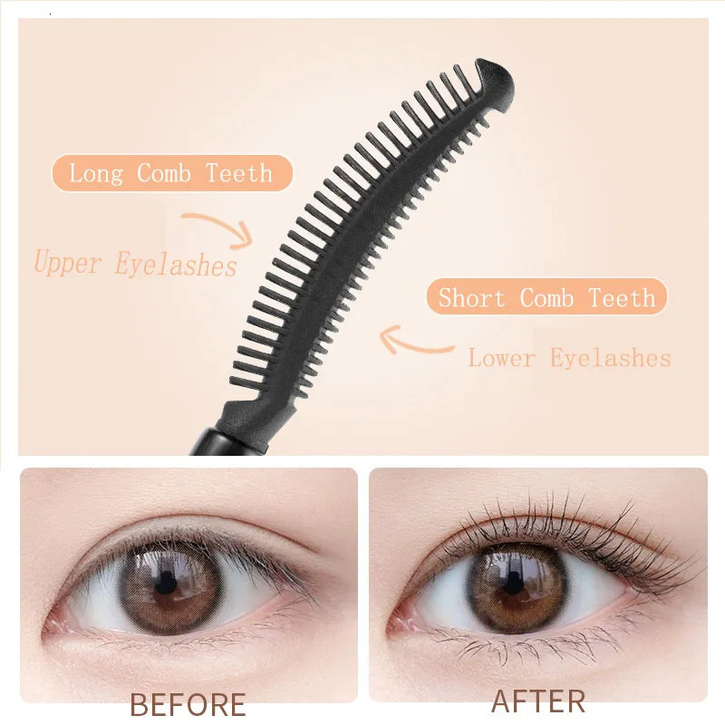 UKISS eyelash base makeup thick wear-resistant waterproof black brush beauty and makeup 241107