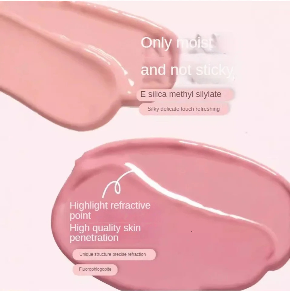 LEEMEMBER bear water lamp Bright powder blusher multipurpose bronze Highlighter contour powder blusher cream texture cosmetics 241107