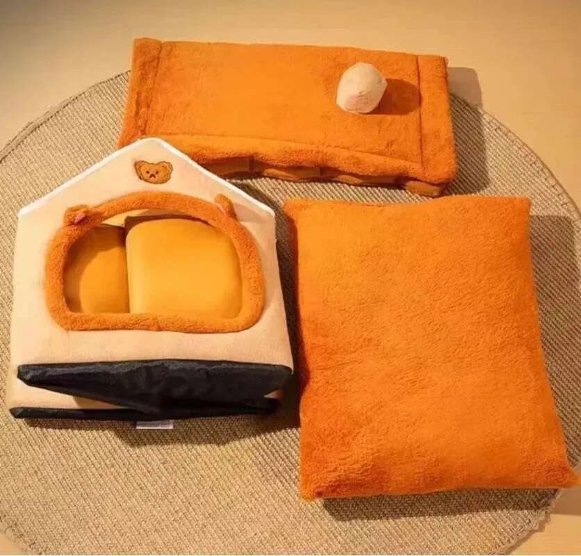 1pcs Cats Dogs Small Four Seasons General Can Be Dismantled and Washed Dog House Pet Supplies pet bed