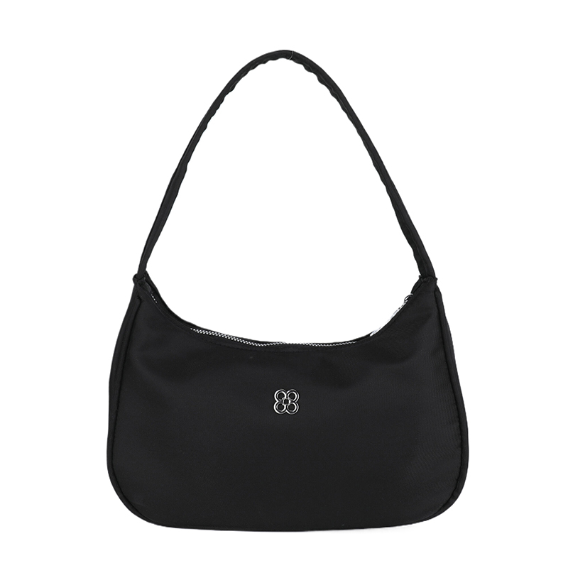 Women Fashion Shoulder Bag Zip Closure Simple Underarm Bag Simple Tote Handbag Elegant Shoulder Purse Party Vacation Bag