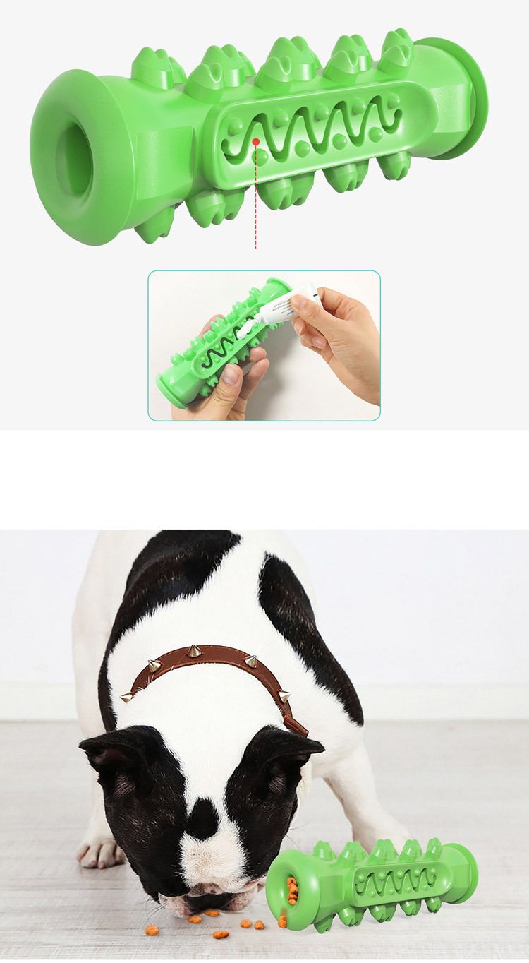 Manufacturer wholesale green blue yellow tpr clean teeth molar dog chew toy