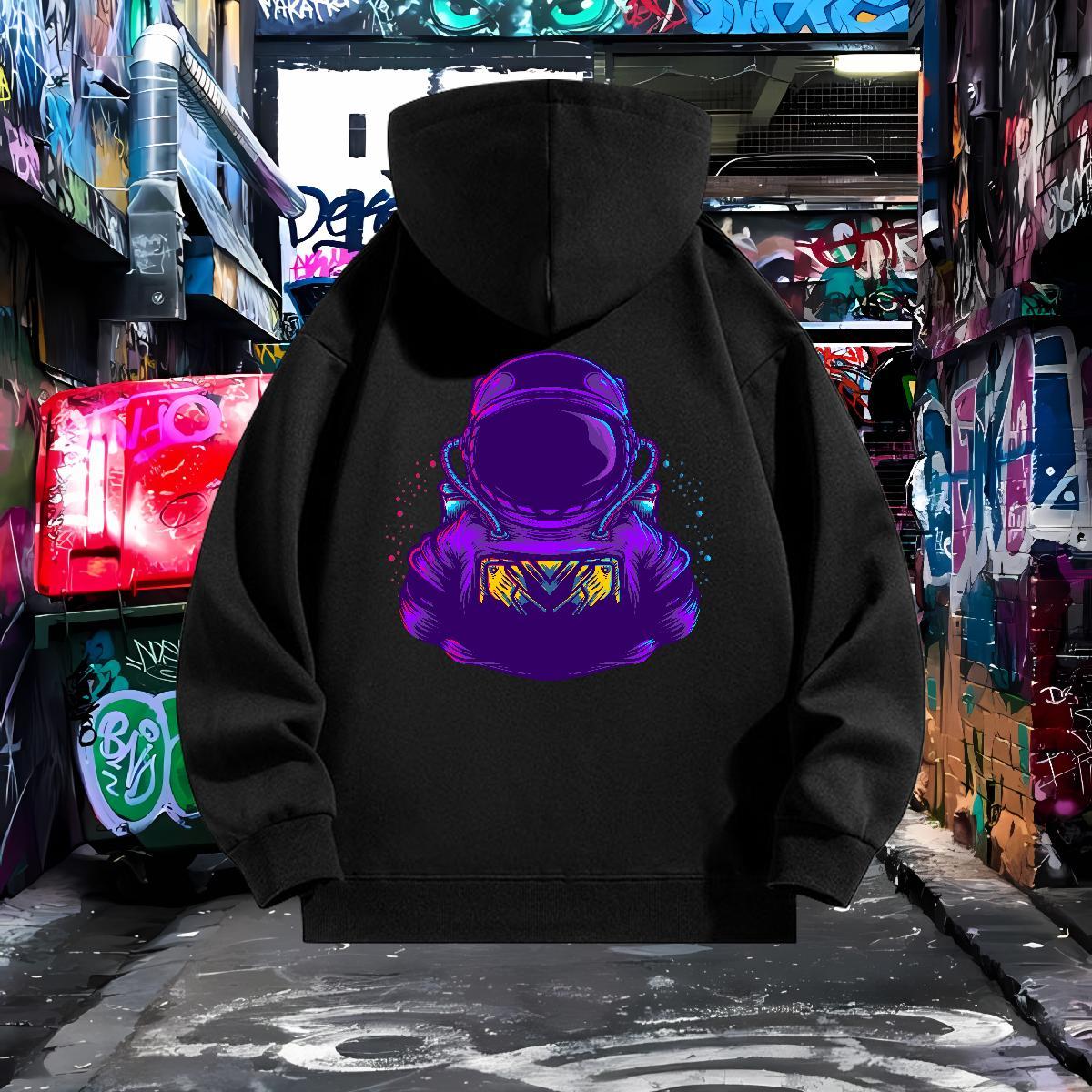 Fashion Casual Hoodie For Man Breathable Soft Men Hoodie US Size Tops Hoody Daily Outfit Velvet Thick