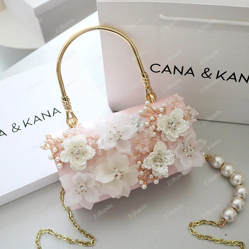 Heavy Industry Foreign Style Flower Casual Fashion Autumn New Trendy Women's Bag One Shoulder Portable Crossbody