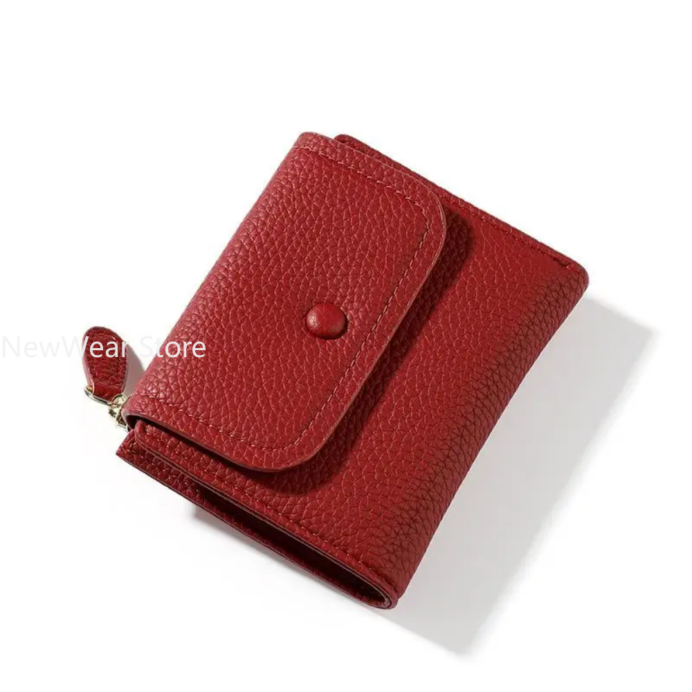 Small Pu Leather Women Wallet Mini Lady Coin Purse Pocket Yellow Female Wallet Girl Money Clip Brand Small Women Wallets Purse