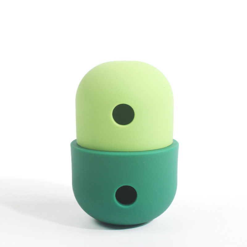 Hot Selling Eco-friendly Silicone Pet Food Dispenser Dog Feeder Puzzle Toy Ball For Puppy Dogs