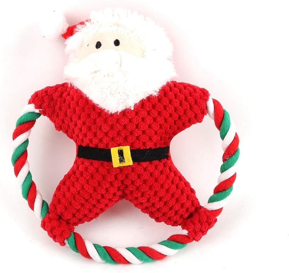 Pet Plush Toy Throw Pet Dog Training Toys Vent Christmas Gift Chew Stuff Dog Chew Toy for Puppy Cat Dog Products