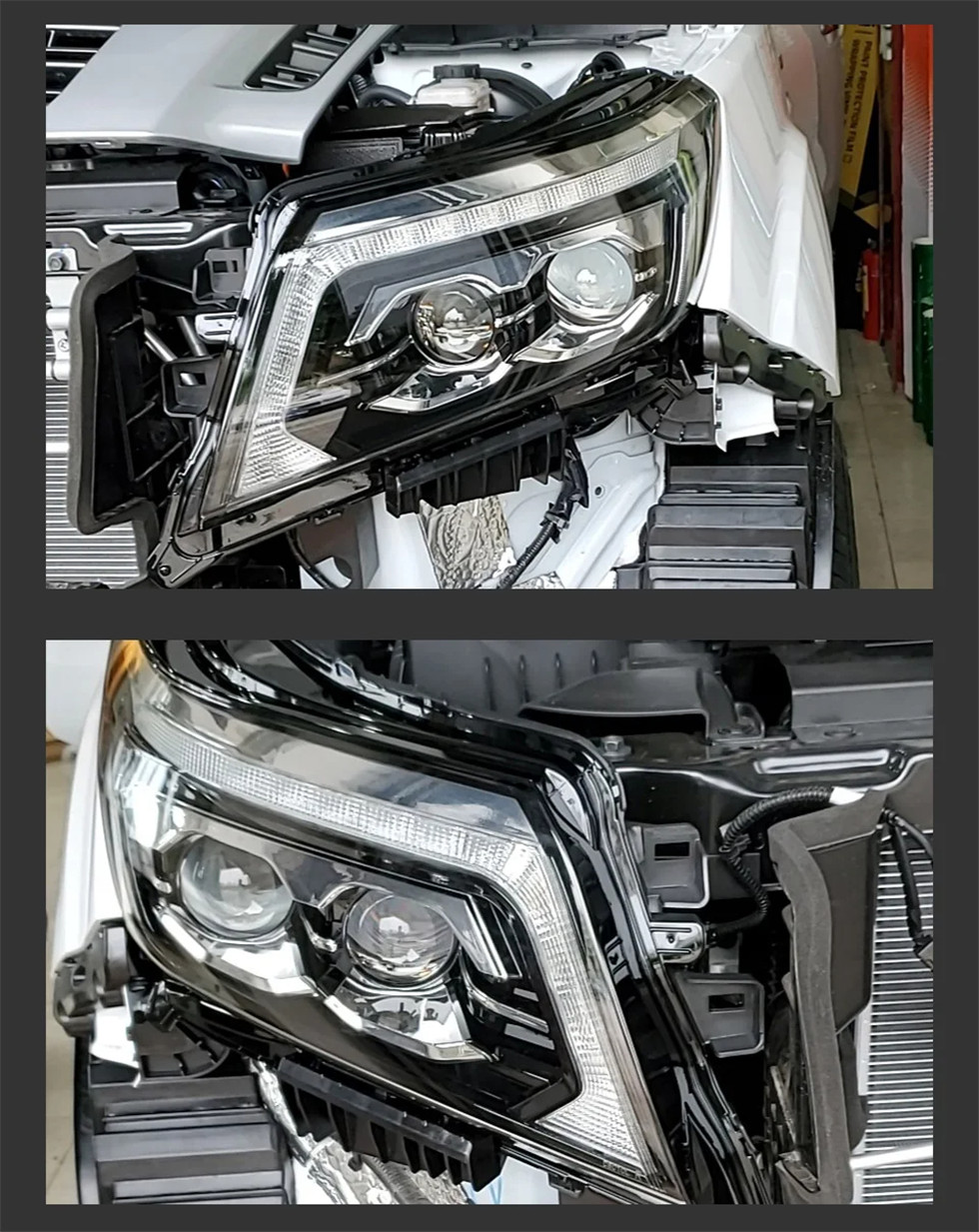 Auto Light Assembly for Nissan Navara NP300 20 15-20 20 LED Car Lamps Daytime Running Lights Dynamic Turn Signals Headlights