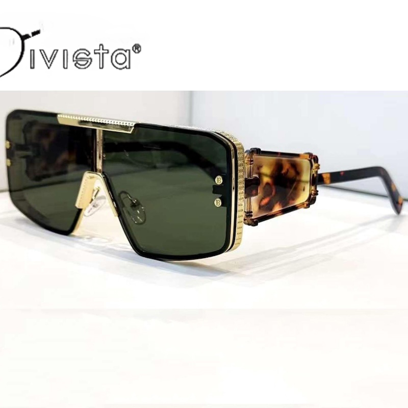 Extra Large Sunglasses Men Big Cool Steampunk Thick Oversized Sun Glasses Mens y2k Wrap Around Cyberpunk Futuristic Personalized Metal Punk Goggle S19