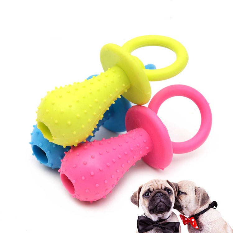 Wholesale TPR Dog Puppy Chew Toy Durable Rubber Dog Toys With Bell Multi-Style Teeth Cleaning Toys For Dog