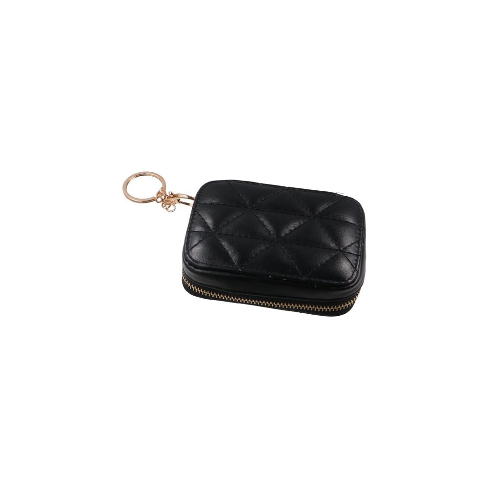 Bag Case For Travel Keychain Lipstick Bag Bag Decor Portable Lip Gloss Bag PU Leather Fashion Cosmetic Bag Women