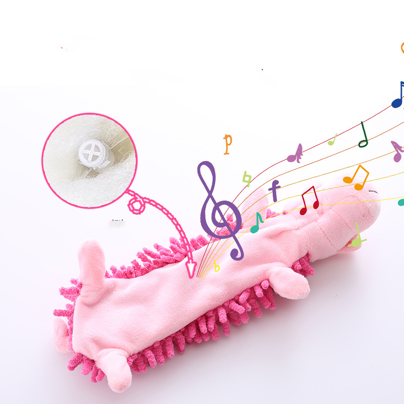 Manufacturer Wholesale Durable Interactive Pet Gifts Pet Soft Mop Plush Sounding Pet dog toy squeaky Dog Chew Toys