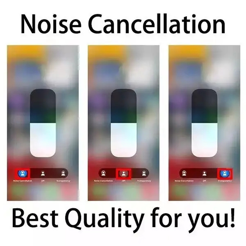 Pro3 Noise Cancelling Earphone ANC Headset Wireless Earbuds Mini Headphones Waterproof Ear buds