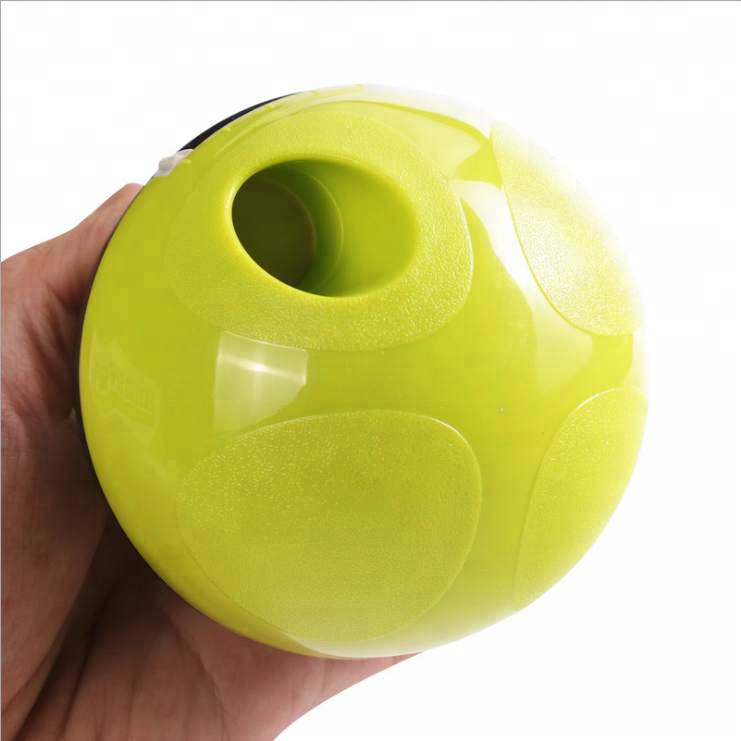 Hot selling ABS food dispenser dog toy pet chew treats toys IQ treat ball