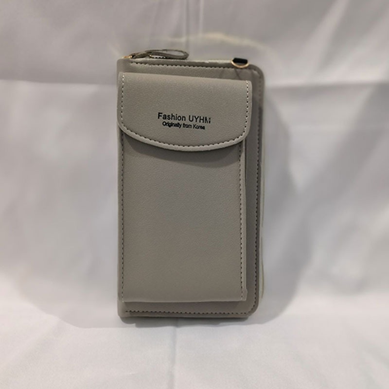 Female fashion mini satchel new mobile phone bag is easy to travel with students multi-card location wallet card bag