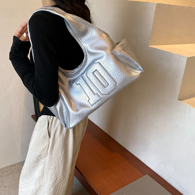 Luxury Designer Shoulder Bags Soft PU Leather Fashion Handbag Large Capacity Underarm Purse for Women's High-end Tote Bag Bolsas