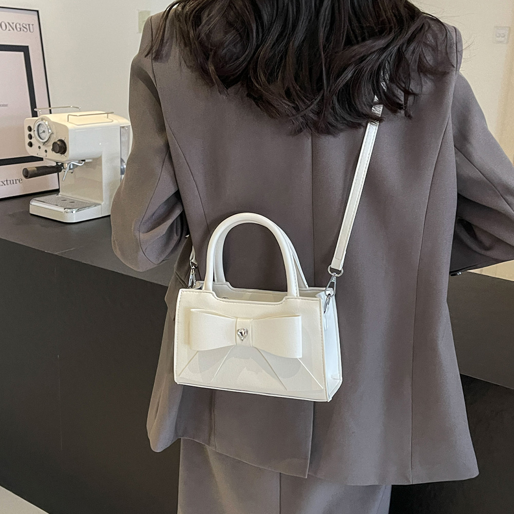 Women Fashion Crossbody Bag PU Leather Versatile Satchel Bag Detachable Strap Casual Sling Bag Female Outdoor Bag