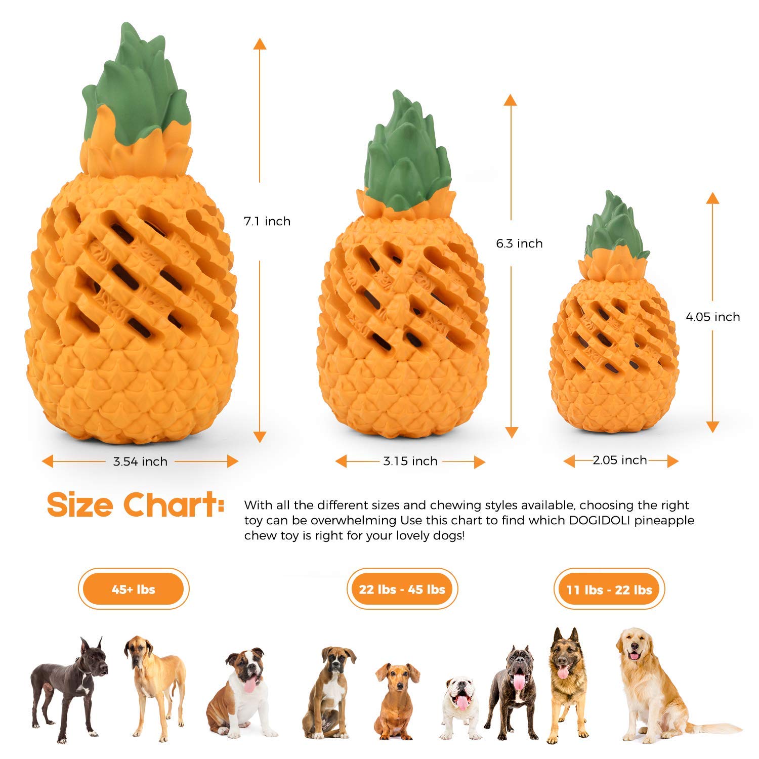 Non-toxic Pet Toy Cleaner Pineapple Dog Chew Toys Indestructible Durable Rubber Pet Dog Toy