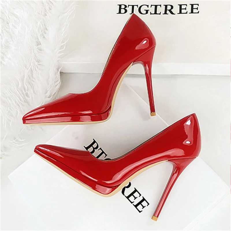 BIGTREE Spring Pointed Toe Platform Pumps Wan Fi Thin H Elegant Banquet Ladies Shoes Womens Shoes Y250319