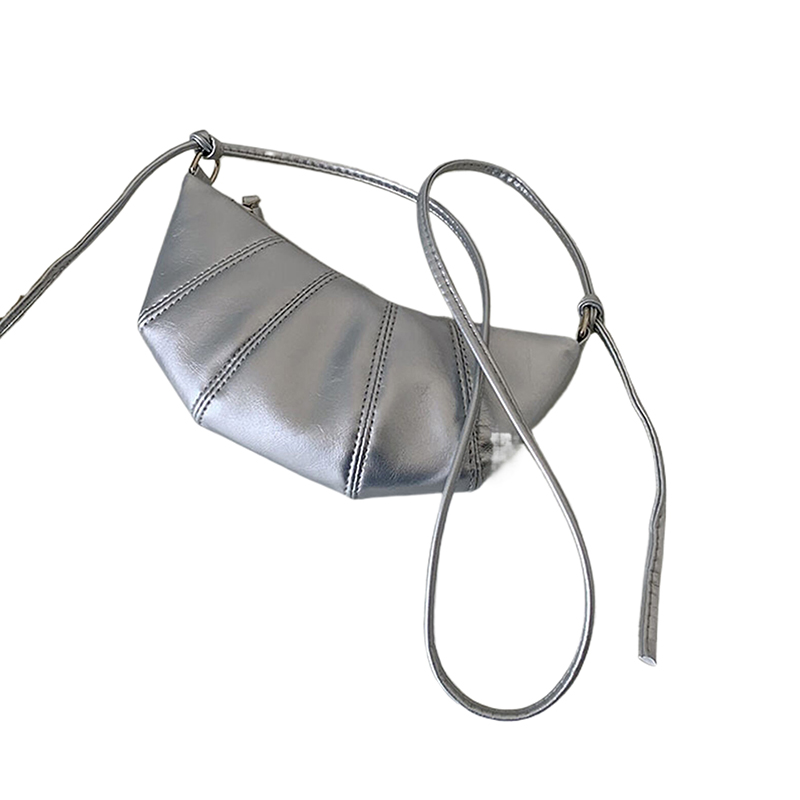 2024 Original Versatile Summer, Simple Dumpling Bag, Fashionable Shoulder Bag, Crossbody Bag Ox Horn Bun Women's Bag