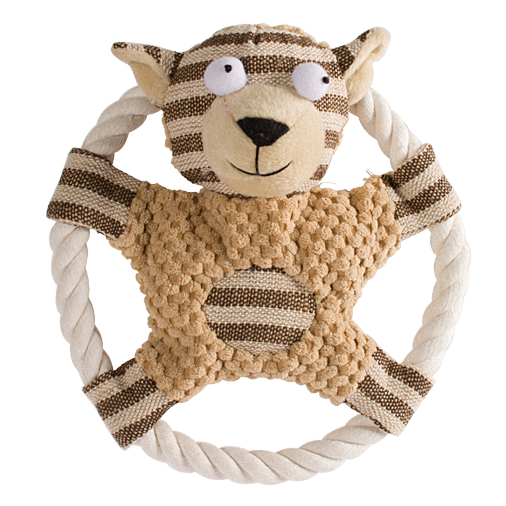 plush toy antelope stuffed animal soft chew cotton rope toy