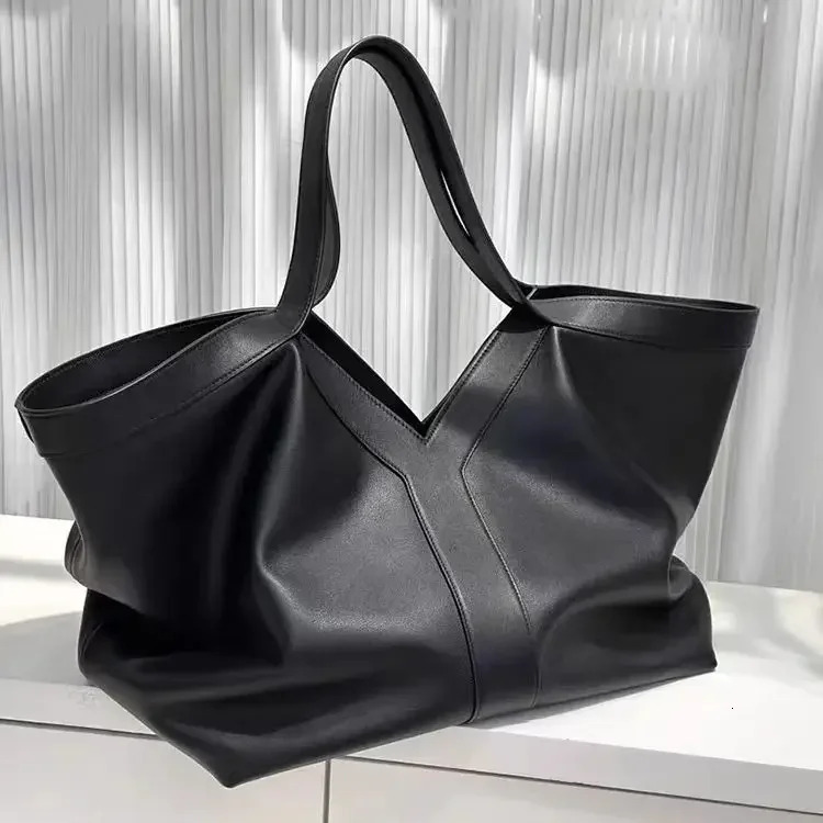 Genuine Leather Women Handbag Mother And Baby Top Layer Large Capacity Designed Tote Bag Genuine Leather Tie Dye Open Style