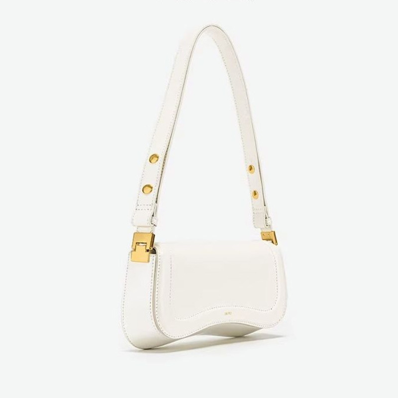 JW PEI Luxury Brand Crossbody Bags For Women Fashion Design Underarm 2024 Woman Female Handbag Purses Solid Color Shoulder Bag