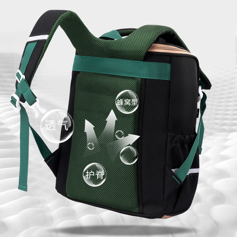 High Quality Elementary School Orthopedic Backpack for Boys Girls Back Support School Bags for Kids Boys Waterproof Backpack