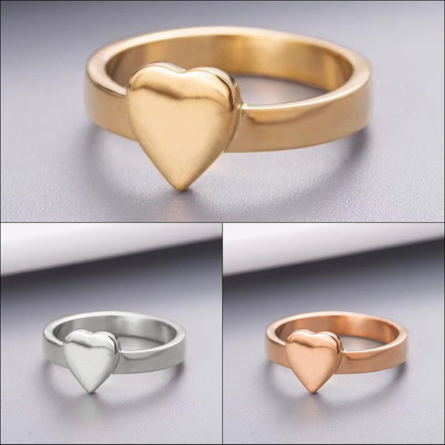 Fashion heart ring gold luxury ring jewlery designer for women heart ring silver 925 sterling silver jewelry 925 heart woman fashion jewelry Chri
