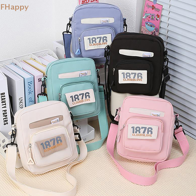 Fashion Women's Single Shoulder Bag Large Capacity Oxford Cloth Waterproof Casual Simple Crossbody Bag