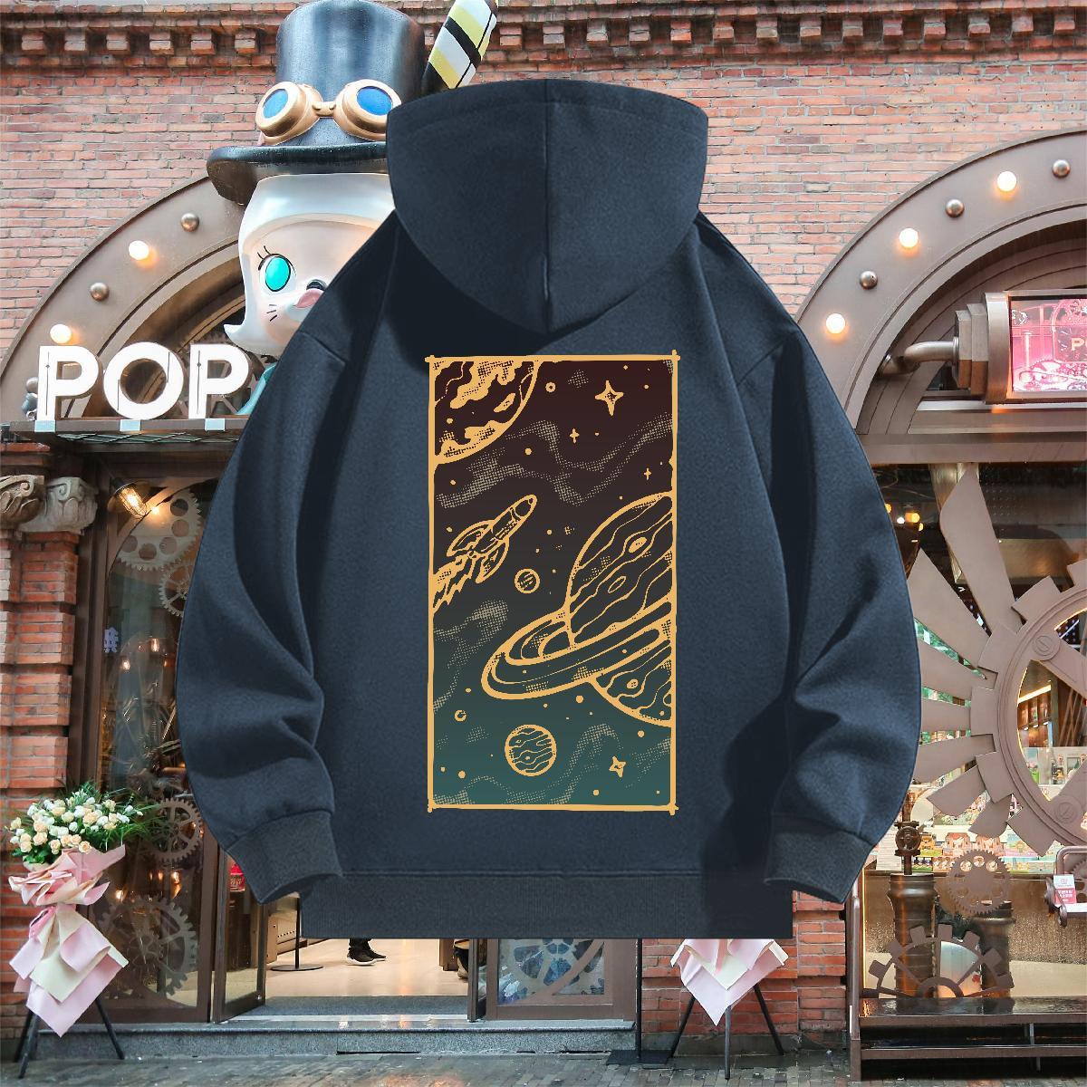 Brand Men Sweatshirt hoodie Breathable Soft Loose Fit Men Tops Hoodie Oversized 2XL 3XL Pullover Hoodie Street Wear Cotton 350g