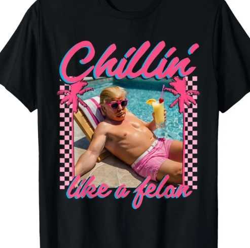 Thanksgiving American mens and womens short sleeved tops X241107