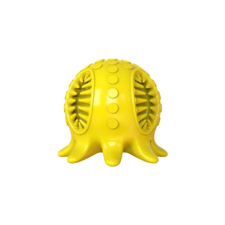 Interactive Octopus Pet Dental Care Toy Dog Chewing Toy Eco-friendly Squeaky Pet Toothbrush Dog Chew Toys