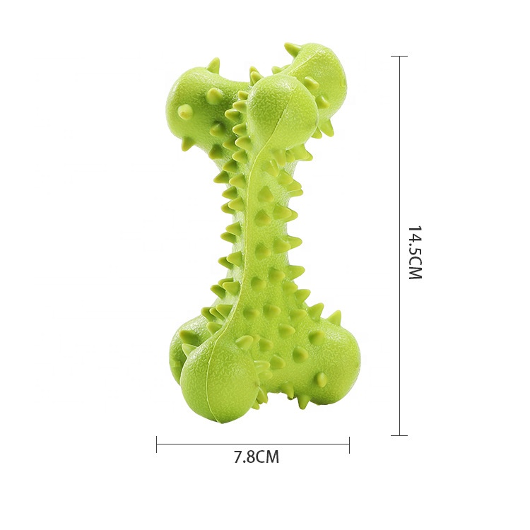 Amazon Hot Selling drop shipping Pet Toys Molar Spike Dog Bone Toys Pet Dog Chew Toys