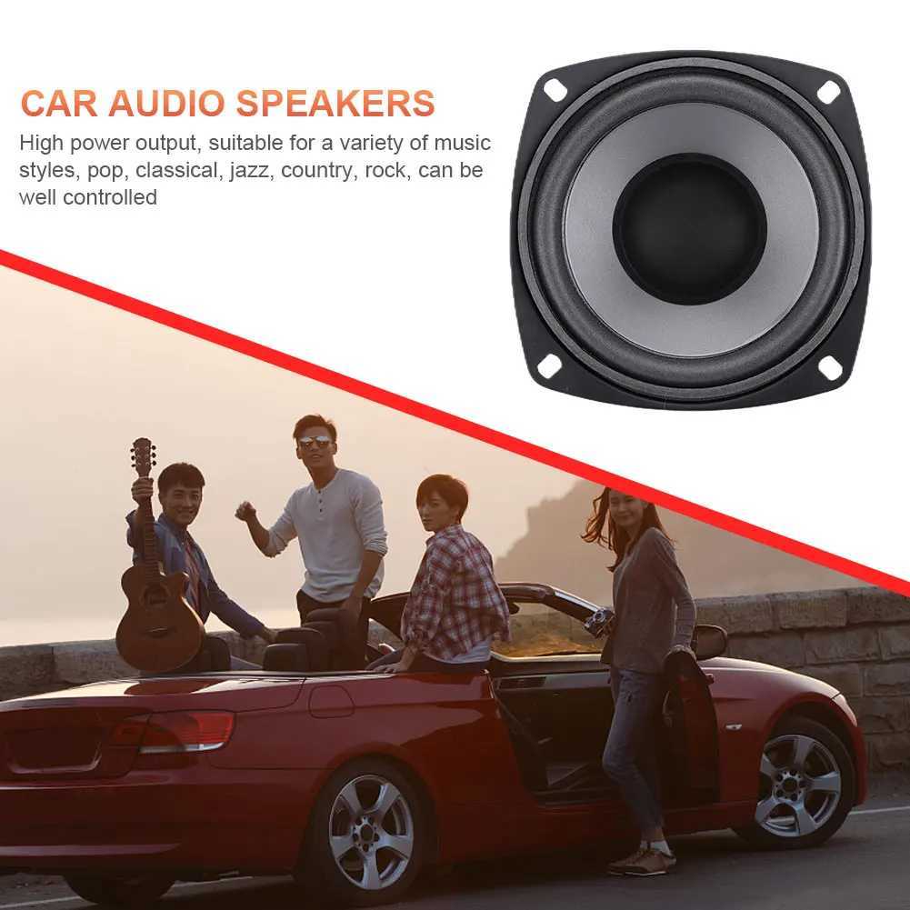 Car Audio 4/5/6 Inch Car Speakers 400-600W 2-Way Vehicle Door Subwoofer Auto Audio Music Stereo Full Range Frequency Automotive Speakers H250118