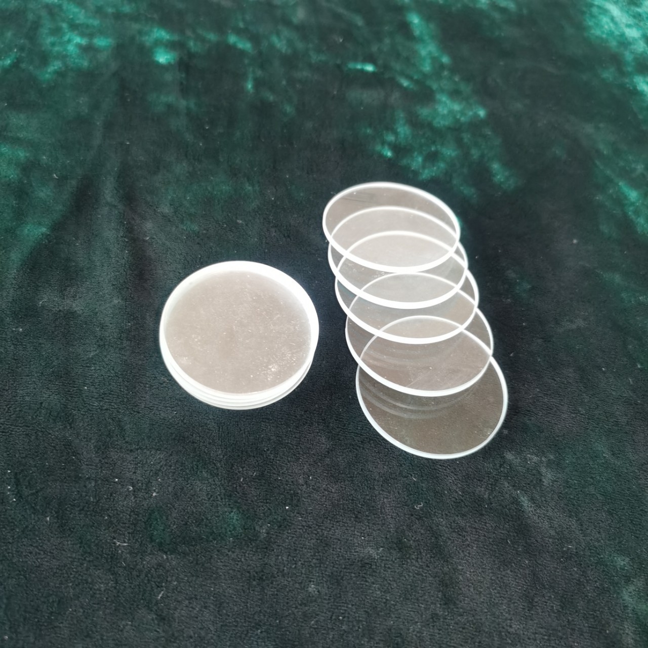 Manufacturer supplies 3cm 5cm 10cm biconvex turbine convex glass lenses optical lenses