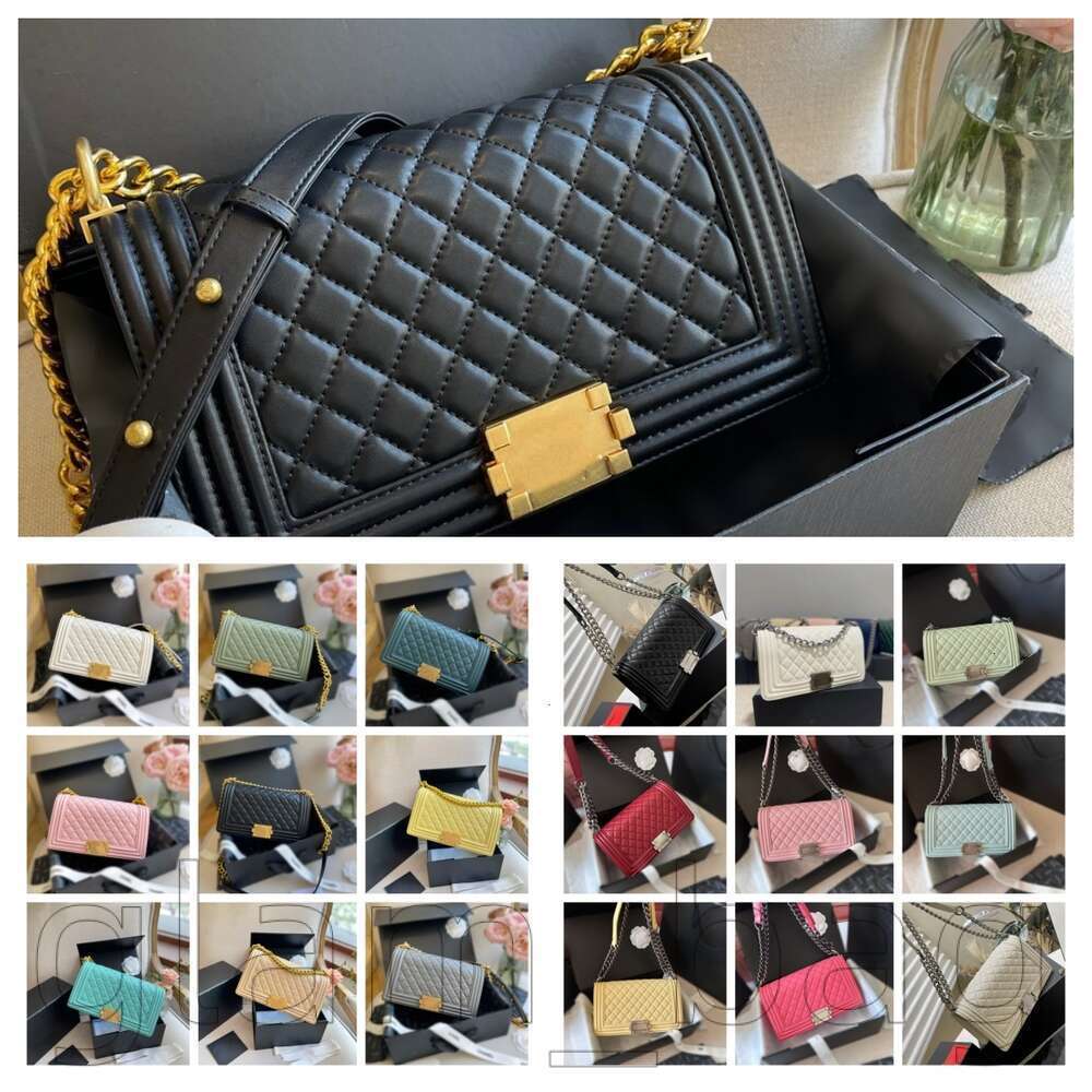 designer bag Pure black Diamond Plaid Style Bags designer bag Popular Luxurious Sumptuous Temperament Crossbody Bag